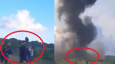 Rekaman Video Detik-detik Mengerikan Ledakan Amunisi, Warga Garut Ramai-ramai Naik Motor Datangi Lokasi