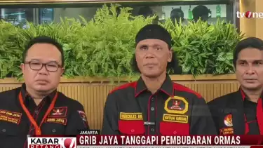 Ketua Umum GRIB Jaya Hercules Rosario de Marshall menanggapi isu pembubaran ormas premanisme