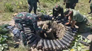 Ledakan amunisi di Garut