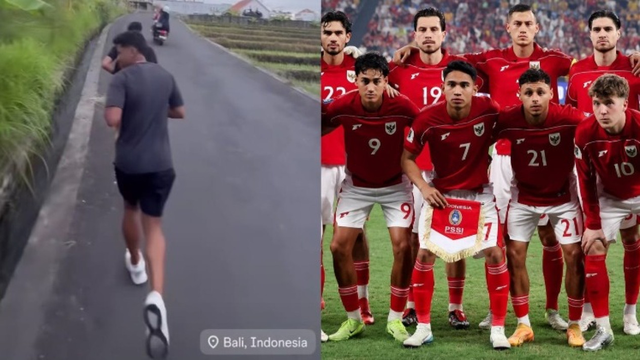 2 Pemain Timnas Indonesia Terciduk Sudah Tiba di Bali, Gelar Pemanasan di Pinggir Sawah Jelang Lawan China
            - galeri foto