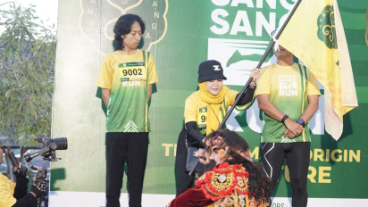 Fun Run 7K Rayakan Sehat, Syukur, dan Semangat Baru