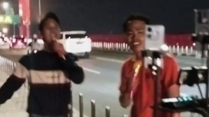 Warga Dilarang Live Streaming di Jembatan Ampera Palembang, Ganggu Kelancaran Lalu Lintas
