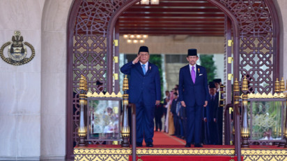 Di Hadapan Sultan Hassanal Bolkiah, Prabowo: Indonesia-Brunei Harus Saling Lindungi di Tengah Ketidakpastian Global