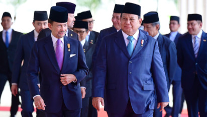 Dapat Penghargaan dari Sultan Hassanal Bolkiah, Prabowo: Rasanya Ingin Lebih Lama Tinggal di Brunei