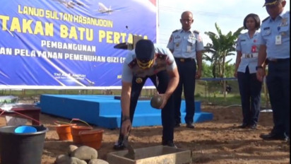 SPPG Pertama di Luar Jawa Dibangun di Pangkalan Lanud Sulan Hasanuddin