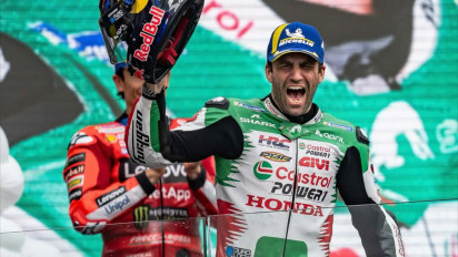 LCR Honda Resmi Pertahankan Johann Zarco, Tanda Tangani Kontrak Jangka Panjang di MotoGP