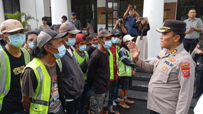 Polisi Tangkap Puluhan Pelaku Aksi Premanisme di Kota Bandung
