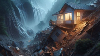 Longsor Terjadi di Lembang Tujuh Orang Luka Satu Luka Berat