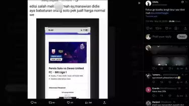 Bobotoh Salah Beli Tiket