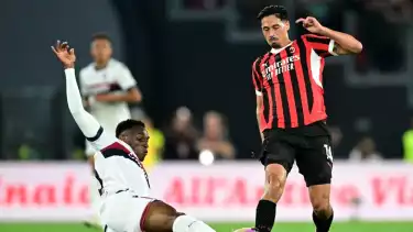 Tijjani Reijnders di final Coppa Italia, AC Milan lawan Bologna