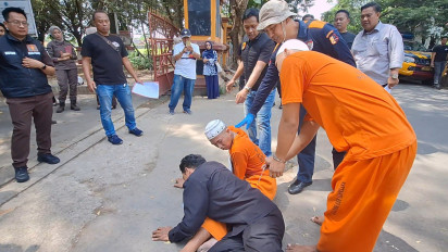 Rekonstruksi Pembunuhan Mahasiswa Halmahera Tengah Digelar di Brebes, 16 Adegan Diperagakan