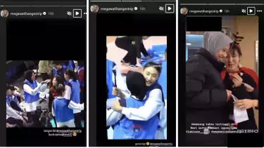 Unggahan Megawati Hangestri di Instgram