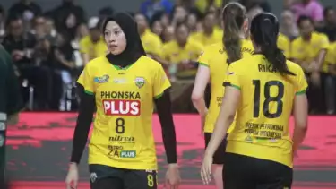 Megawati Hangestri di Gresik Petrokimia