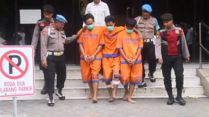 Jambret Sadis yang Akibatkan Korban Meninggal di Jalan Pahlawan Ditembak Kedua Kakinya
