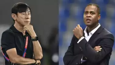 Shint Tae-yong dan Patrick Kluivert