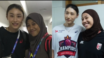 Idola Megawati Hangestri, Kim Yeon-koung Tetap Bersinar dengan Meraih Penghargaan Bergengsi di Korea