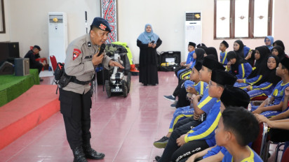 Misi Spesial Anak SD di Markas Brimob Polda Sumut: Belajar Seru dari Pasukan Elit Polri!