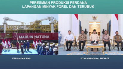 Perdana! Produksi Lapangan Minyak Forel dan Terubuk jadi Tonggak Ketahanan Energi Nasional, RI Tambah 20 Ribu Barel per Hari