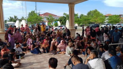 Warga Bantaran Kali Kota Serang Tolak Direlokasi ke Rusunawa