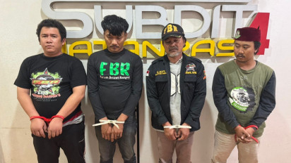 Cekik dan Peras Pedagang Bakso di Bojongsari, Ketua Ormas FBR Bojongsari dan Tiga Anggota Ditangkap Polisi