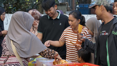 Warung Makan Gratis Hasanuddin Peduli, Kolonel Wahyudi: Hadir untuk Rakyat dan Gerakkan UMKM Lokal