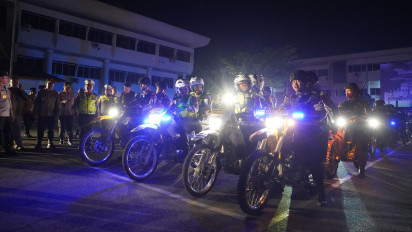 Polda Riau Lakukan Patroli Skala Besar Demi Perketat Keamanan di Titik Rawan Gangguan Kamtibmas