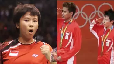 Eks ganda campuran nomor satu dunia asal Indonesia Liliyana Natsir