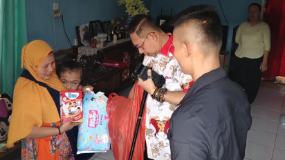 Angka Stunting di Kota Medan Menurun, Ketua DPRD Medan Tinjau dan Bantu Penderita