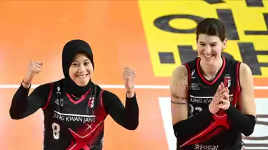 Megawati Hangestri dan Vanja Bukilic