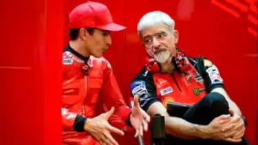 Marc Marquez dan Gigi Dall Igna