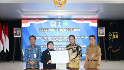 Kemenkum dan DPRD Tapin Kolaborasi Penguatan Regulasi Daerah