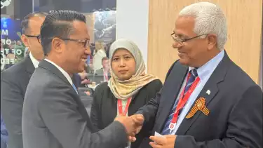 Menteri Hukum, Supratman Andi Agtas, hadir pada 13th St. Petersburg International Legal Forum (ILF) yang diselenggarakan oleh Pemerintah Federasi Rusia pada 20 Mei 2025.