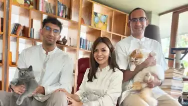 Najwa Shihab, Ibrahim Assegaf, dan anaknya, Izzat Assegaf