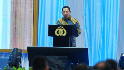 Kapolri Silaturahmi, Beri Motivasi untuk Siswa Terpilih SMA Kemala Taruna Bhayangkara