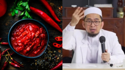 Jangan Keliru Lagi, Ternyata Filosofi Makan Sambal Bukan tentang Rasa Pedas, Kata Ustaz Adi Hidayat Sebenarnya...