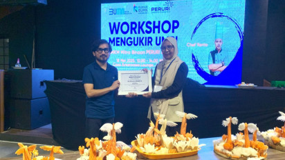 Unik dan Kreatif, Peruri Gelar Workshop Mengukir Umbi bagi Pelaku UMKM