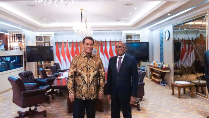 Dubes Afrika Selatan Temui Mentan Amran, Puji Kekuatan Sektor Pertanian Indonesia