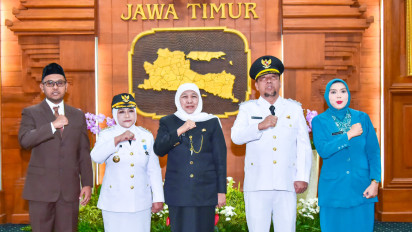 Gubernur Khofifah Lantik Bupati-Wakil Bupati Magetan, Pesankan Kawal Tiga Program Prioritas