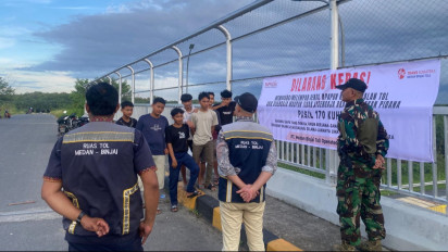 Cegah Aksi Pelemparan Batu, Pengelola Tol Medan-Binjai Perketat Patroli dan Sosialisasi di Overpass