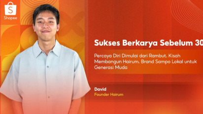 Sukses Sebelum 30: Kisah David Membangun Hairum, Tumbuhkan Percaya Diri dengan Brand Sampo Lokal