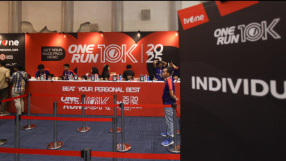 Berita Foto: Intip Persiapan One Run 10K yang Akan Digelar Minggu Ini