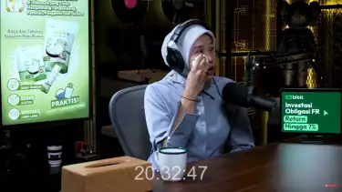 Megawati Hangestri saat di podcast Close the Door di YouTube Deddy Corbuzier.