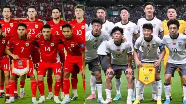 Timnas Indonesia dan China