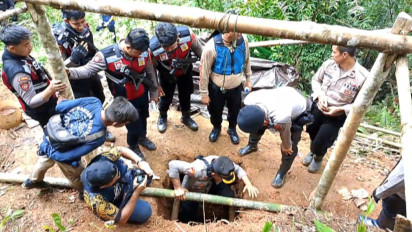 Tambang Emas Ilegal di Desa Mengkang Ditutup Paksa Tim Gabungan