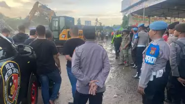 Detik-detik Mencekam Polda Metro Tangkap Anggota GRIB Jaya yang Duduki Lahan BMKG