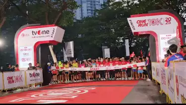 Menko Pangan Zulkifli Hasan Lepas 5000 Pelari One Run 10K 2025 di Kawasan Kuningan