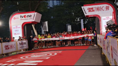 Berlangsung Semarak! Menko Pangan Zulkifli Hasan Lepas 5000 Pelari One Run 10K 2025 di Kawasan Kuningan