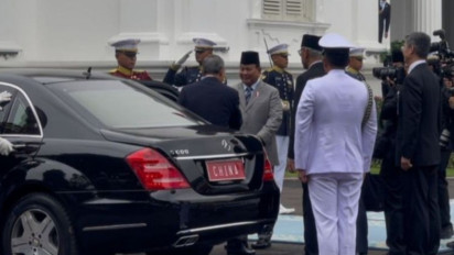 Prabowo Terima Kunjungan Resmi PM Li Qiang di Istana Merdeka