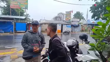 Warga sekitar beri saksi lahan diduduki anak buah Hercules dari ormas GRIB Jaya milik BMKG di Tangerang Selatan