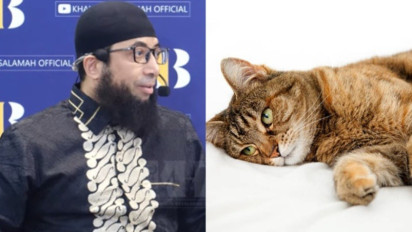 Mulai Sekarang Berhenti Pelihara Kucing dalam Rumah! Meski Lucu Kata Ustaz Khalid Basalamah...